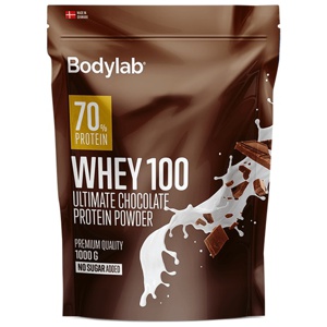 Bodylab Whey 100 Ultimate Chocolate 1kg produkt bild
