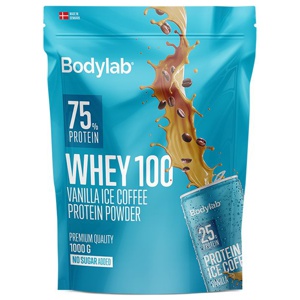 Bodylab Whey 100 Vanilla Ice Coffee 1kg produkt bild