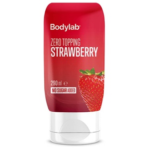 Bodylab Zero Topping Strawberry 290ml produkt bild