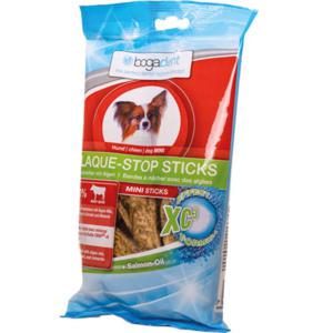 Bogadent Plaque-Stop Sticks Mini Dog 100 g produkt bild