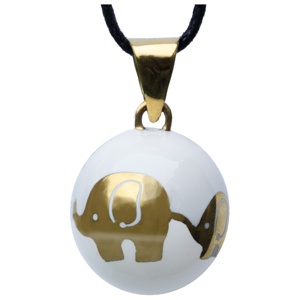 Bola Gravidsmycke Golden elephants produkt bild