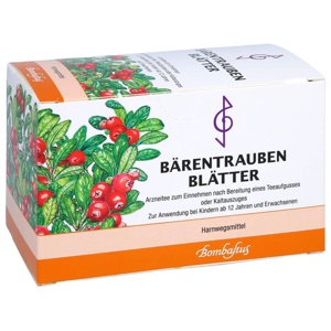 BÄRENTRAUBENBLÄTTER Filterbeutel Produktbild