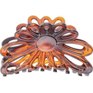 Bon Dep Flower Hair Claw 8 cm, Horn produkt bild