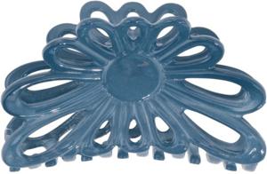 Bon Dep Flower Hair Claw 8 cm, Jeans Blue produkt bild