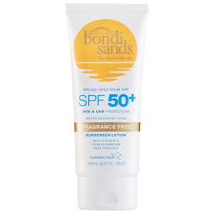 Bondi Sands SPF50+Fragrance Free Body Suncreen Lotion 150 ml produkt bild