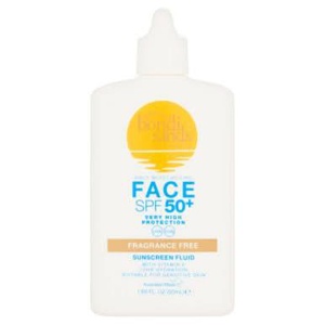 Bondi Sands SPF 50+ Fragrance Free Face Fluid 50ml product image