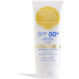Bondi Sands SPF50+Fragrance Free Body Suncreen Lotion 150 ml produktbilde