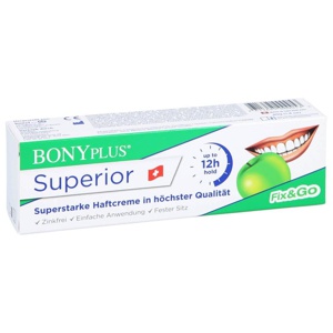 BONYPLUS Haftcreme superstark 40 g Creme Produktbild
