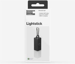 Bookman Urban Visibility Laddbar LED Lampa Svart, 1 st produkt bild