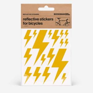 Bookman Reflective Stickers Flash Yellow produkt bild