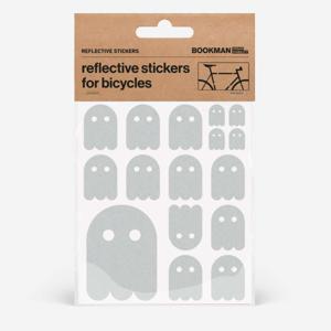 Bookman Reflective Stickers Ghost White 1 st produkt bild