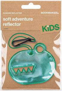 Bookman Urban Visibility Hanging Reflector Dinosaur Green, 1 st produkt bild