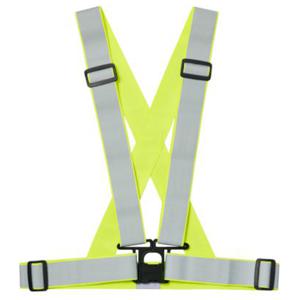 Bookman Urban Visibility Reflective Cross Belt Fluorescent Yellow produkt bild
