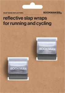 Bookman Urban Visibility Snap Band Reflectors White produkt bild