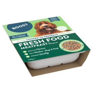 Boost Dog Adult Fresh Meatfeast 400 g produkt bild
