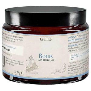 BORAX PULVER Natriumtetraborat rein vegan Erdling Produktbild