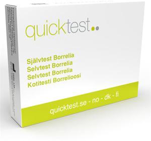 Quicktest Borreliatest, 1 st produkt bild