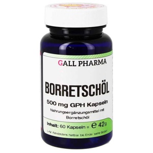 Borretschöl 500 mg GPH Kapseln, 60 St Kapseln Produktbild