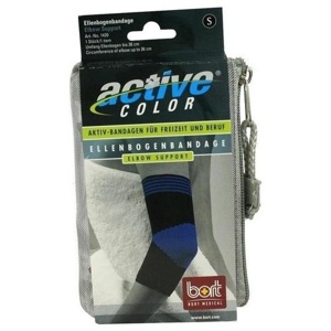 BORT ActiveColor Ellenbogenbandage S schwarz Produktbild