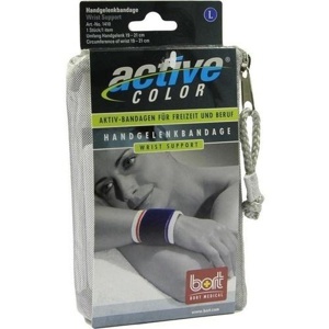 Bort ActiveColor Handgelenkbandage L blau Produktbild