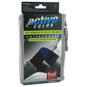 Bort ActiveColor Kniebandage L schwarz Produktbild