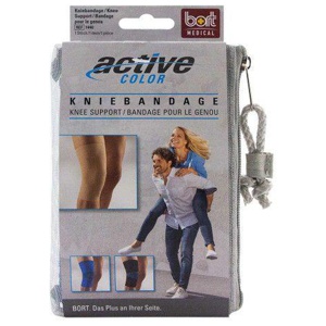 BORT ActiveColor Kniebandage M schwarz Produktbild