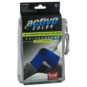 Bort ActiveColor Kniebandage XL blau Produktbild
