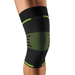 Bort ActiveColor Sport Kniebandage L schw./grün Produktbild