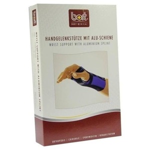 Bort Handgelenkstütze m.Aluschiene li.M haut Produktbild