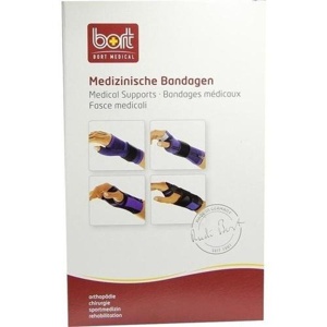 Bort Handgelenkstütze m.Aluschiene re.M schwarz Produktbild