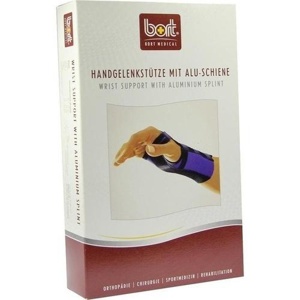 Bort Handgelenkstütze m.Aluschiene re.S haut Produktbild