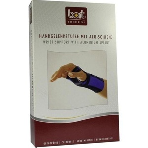BORT Handgelenkstütze m.Aluschiene re.XS schwarz Produktbild
