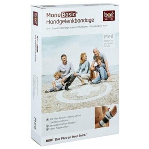 BORT ManuBasic Bandage rechts XL schwarz Produktbild