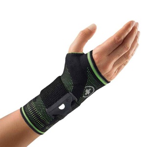 Bort ManuBasic Sport Bandage re.L schw./grün Produktbild