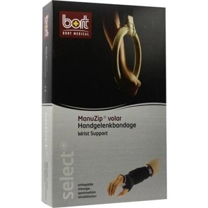 BORT ManuZip volar links L schwarz Produktbild