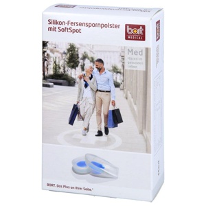 Bort Silikon Fersenspornpolster m.SoftSpot M Produktbild