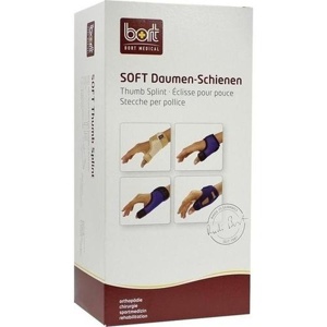 Bort Soft Daumenschiene lang L blau Produktbild