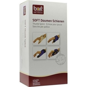 Bort Soft Daumenschiene lang small schwarz, 1 St Bandage Produktbild