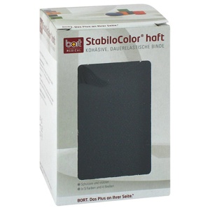 Bort Stabilocolor haft Binde 10cm schwarz, 1 St Bandage Produktbild