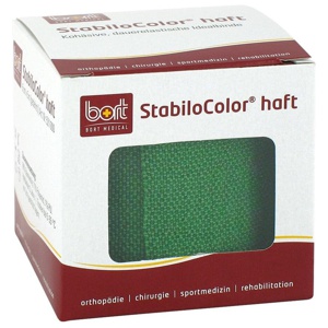 Bort Stabilocolor haft Binde 6cm grün, 1 St Binden Produktbild