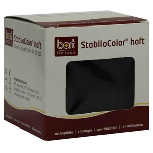 Bort Stabilocolor haft Binde 6cm schwarz, 1 St Bandage Produktbild