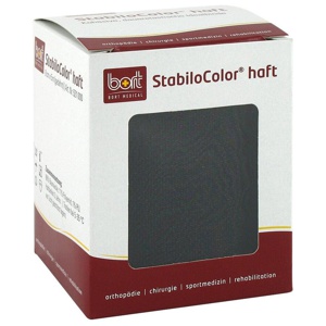 Bort Stabilocolor haft Binde 8cm schwarz, 1 St Bandage Produktbild