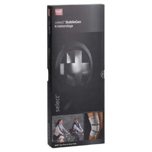 BORT StabiloGen Kniebandage Gr.4+ silber Produktbild