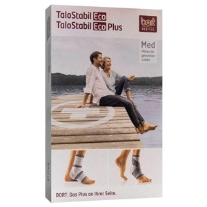 Bort Talostabil Eco Knöchelstütze small silber, 1 St Bandage Produktbild