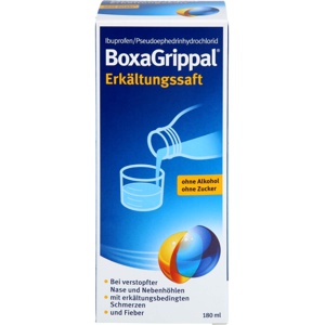 BOXAGRIPPAL Erkältungssaft Produktbild