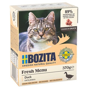 Bozita Anka Bitar i sås 370 g produkt bild