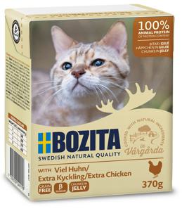 Bozita Bitar i Gelé Extra Kyckling 370 g produkt bild