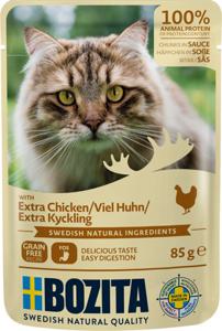 Bozita Bitar i Sås Extra Kyckling 85 g produkt bild
