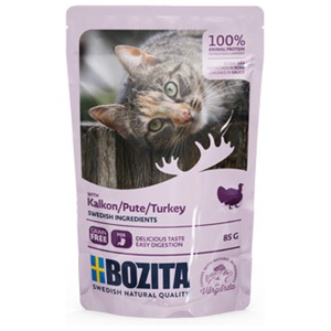 Bozita Bitar i Sås med Kalkon 85 g produkt bild