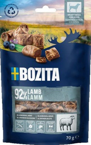 Bozita Dog Meaty Bites Godbiter Lam 70g produktbilde